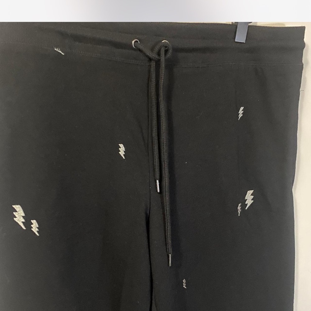 Honeydew USA Black Joggers with lightning bolt embroidery - Picture 3 of 6